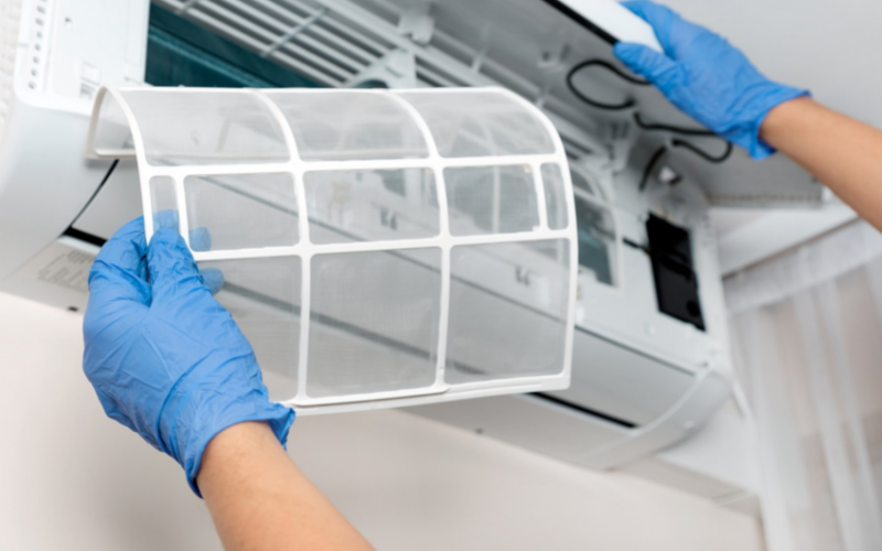 Replace air conditioner