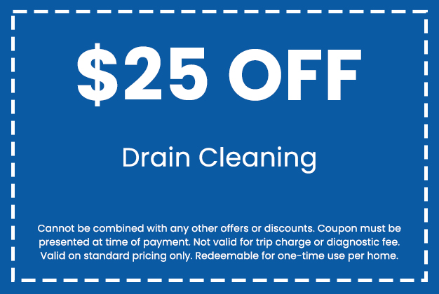 Discount on Drain Cleaning